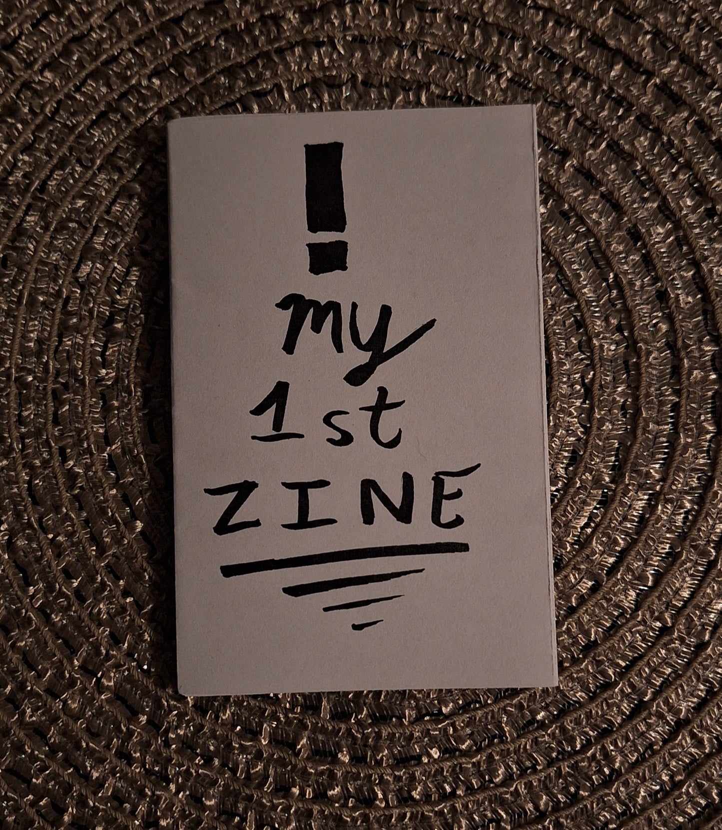 My 1st Zine (Black and White)