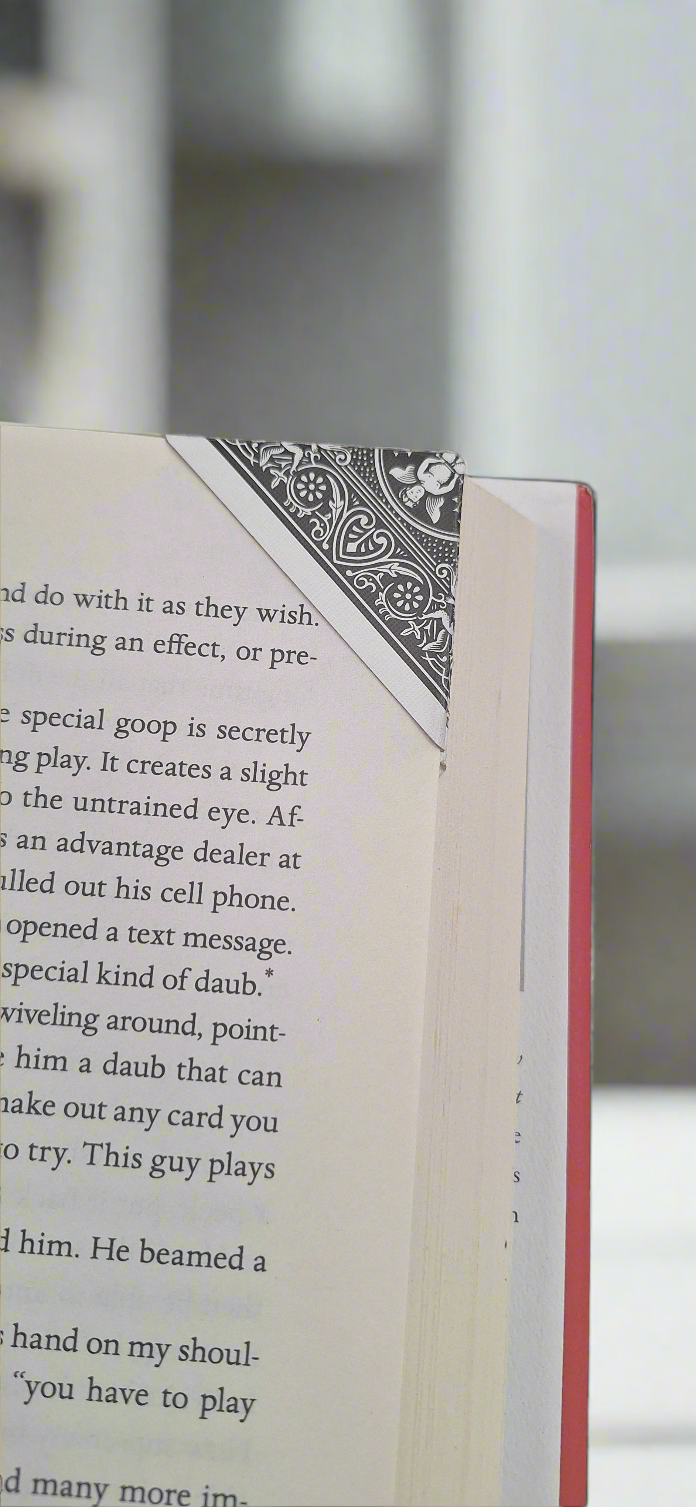 Playing Card Corner Bookmark (Black Bicycle Edition)
